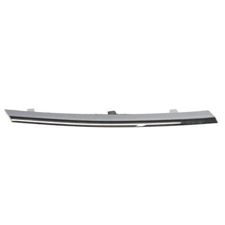BLIC 6502-07-5079999RP - Front grille strip R (chrome) fits: OPEL INSIGNIA A 07.08-05.13