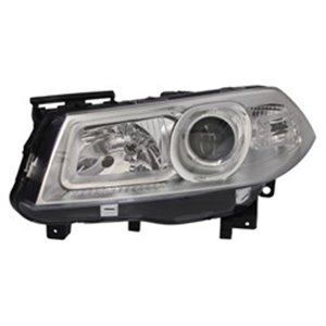 VALEO 043280 - Headlamp L (halogen, H1/H7/W5W, electric, without motor, indicator colour: transparent) fits: RENAULT MEGANE II 0