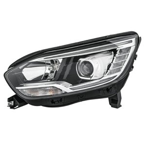 HELLA 1EL 012 293-411 - Headlamp L (halogen, H7/H7/PY21W, electric, with motor) fits: RENAULT GRAND SCENIC IV 12.16-
