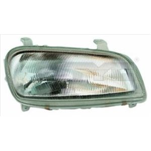 TYC 20-3686-11-2 - Headlamp L (H4, electric, without motor, insert colour: silver) fits: TOYOTA RAV 4 I