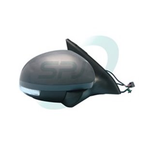 SPJE-2562 Side mirror R (electric, embossed, with heating, under coated) fi