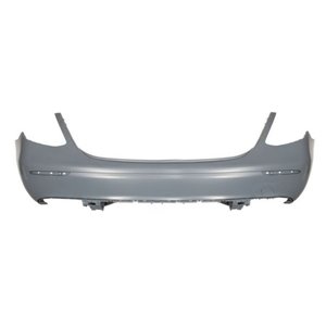 BLIC 5506-00-3531952P - Bumper (rear, with base coating, with rail holes, for painting) fits: MERCEDES E-KLASA W213 01.16-12.19