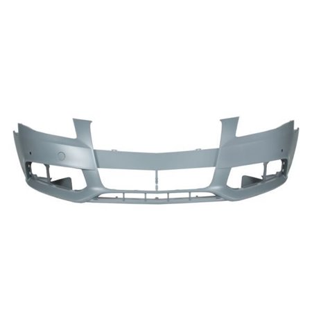 BLIC 5510-00-0029903Q - Bumper (front, with fog lamp holes, number of parking sensor holes: 2, for painting, TÜV) fits: AUDI A4 