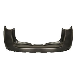 BLIC 5506-00-6047951P - Bumper (rear, number of parking sensor holes: 2, for painting) fits: RENAULT SCENIC IV 09.16-