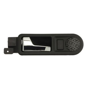 6010-01-021409TP Door handle rear L (inner, black/chrome) fits: VW PASSAT B5 08.96