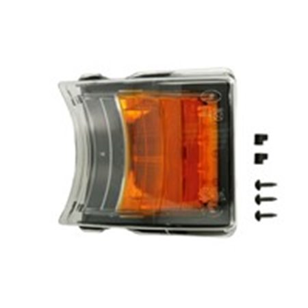GIANT 131-SC01253U - Indicator lamp front L/R (glass colour: orange, H21W, daytime running lights, black finish number of LED d