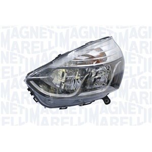 MAGNETI MARELLI 712103301110 - Headlamp R (halogen, H1/H7, electric, with motor, insert colour: chromium-plated, indicator colou