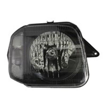 DEPO 218-1126R-LDEM2 - Headlamp R (H4, electric, without motor, insert colour: chromium-plated, indicator colour: transparent) f