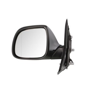 BLIC 5402-01-2002665P - Side mirror L (electric, aspherical, with heating, chrome, under-coated, electrically folding) fits: VW 