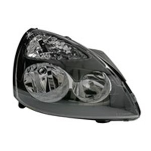 TYC 20-6357-05-2 - Headlamp R (H1/H7, electric, without motor, insert colour: black) fits: RENAULT CLIO II Campus/Storia, CLIO I