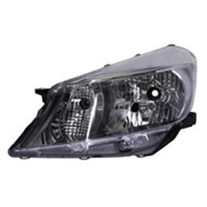 TYC 20-14194-05-2 - Headlamp L (H4, electric, with motor, insert colour: chromium-plated) fits: TOYOTA YARIS XP130 12.10-07.14