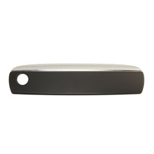 BLIC 6010-25-035402PP - Door handle front R (external, black primer coated/chrome) fits: AUDI A3 8P, A6 C6; SEAT EXEO 05.03-08.1