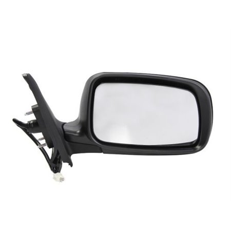 BLIC 5402-04-1129215P - Side mirror R (electric, embossed, with heating, under-coated) fits: TOYOTA COROLLA E12 07.04-07.07