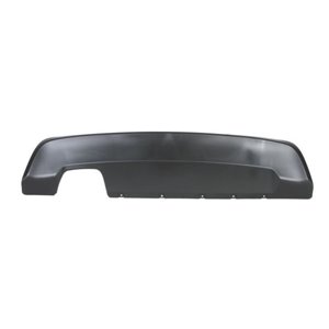 5511-00-5519971P Bumper valance rear (with parking sensor holes, black, with a cut