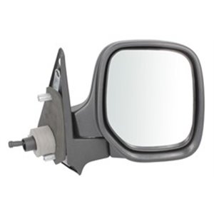 BLIC 5402-04-9238972 - Side mirror R (mechanical, embossed, under-coated) fits: CITROEN BERLINGO; PEUGEOT PARTNER 07.96-10.08