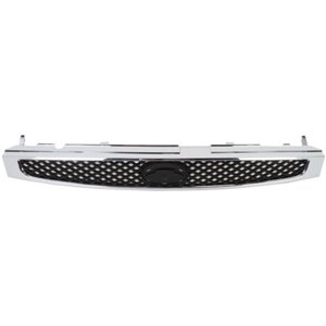 BLIC 6502-07-2564993P - Front grille (chrome) fits: FORD FIESTA V 11.01-03.05