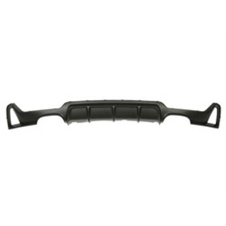 5511-00-0070970KP Bumper valance rear (M PERFORMANCE, black, with a cut out for exh