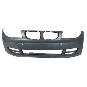 BLIC 5510-00-0085907P - Bumper (front, with fog lamp holes, with headlamp washer holes, with parking sensor holes, for painting)