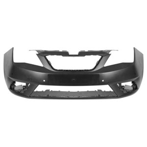 BLIC 5510-00-6621903Q - Bumper (front, with parking sensor holes, for painting, CZ) fits: SEAT IBIZA IV 6P 03.12-06.17