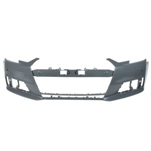 BLIC 5510-00-0030901Q - Bumper (front, number of parking sensor holes: 2, for painting) fits: AUDI A4 B9 05.15-05.19