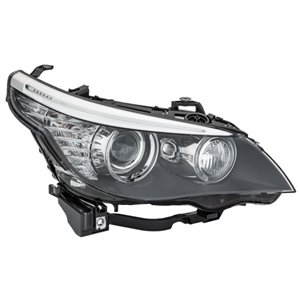 HELLA 1ZS 169 009-121 - Headlamp R (bi-xenon, D1S/H3/H8/PY21W, electric, with motor, insert colour: chromium-plated, indicator c