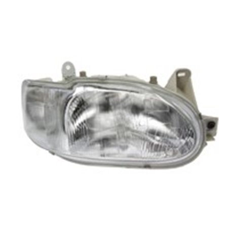 TYC 20-5035-08-2 - Headlamp R (H4, electric, mechanical, without motor, insert colour: silver) fits: FORD ESCORT CLASSIC, ESCORT