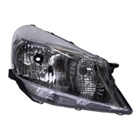 TYC 20-14193-05-2 - Headlamp R (H4, electric, with motor, insert colour: chromium-plated) fits: TOYOTA YARIS XP130 12.10-07.14