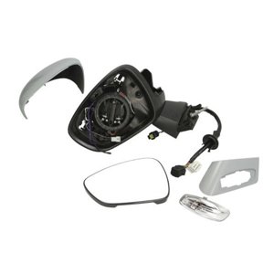 BLIC 5402-21-042363P - Side mirror L (electric, with memory, embossed, with heating, under-coated, electrically folding, with li