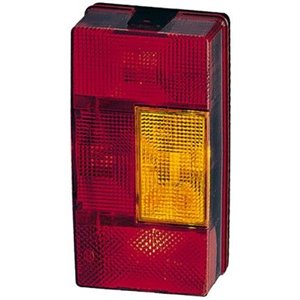 2VA006 040-291 Rear lamp L (P21W/R10W, 12/24V, red, with indicator, with fog lig