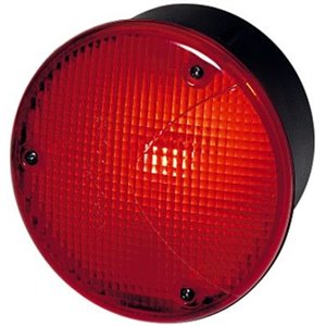 2DA964 169-001 STOP lamp 12/24V, red
