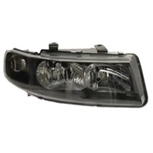 DEPO 445-1109R-LD-EM - Headlamp R (halogen, H1/H7, electric, without motor, insert colour: black) fits: SEAT LEON 1M, TOLEDO II 