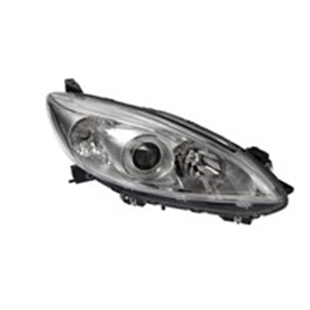 DEPO 216-1162R-LD-EM - Headlamp R (H3, electric, without motor, insert colour: chromium-plated, indicator colour: transparent) f