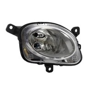 TYC 20-14281-05-2 - Headlamp R (H7/W21, without motor, insert colour: chromium-plated) fits: FIAT 500L