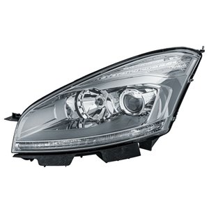 HELLA 1ZS 009 237-211 - Headlamp L (bi-xenon, D1S/H21W/H6W/H7/HY21W, electric, with motor, indicator colour: transparent) fits: 