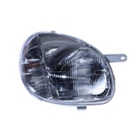 DEPO 221-1110R-LD-EM - Strålkastare R (H4, elektrisk, utan motor, insatsfärg: silver, blinkersfärg: transparent) passar: HYUN