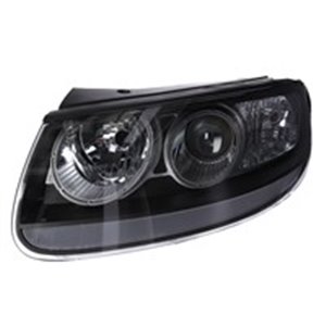 TYC 20-11662-15-2 - Headlamp L (H1/H7, electric, without motor, insert colour: black) fits: HYUNDAI SANTA FÉ 03.06-06.09