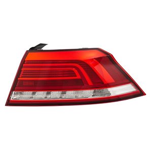 HELLA 2SD 011 881-061 - Rear lamp R (external, LED, indicator colour orange, glass colour red) fits: VW PASSAT B8 Saloon 08.14-0