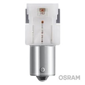 OSR7458R-02B LED light bulb (blister pack 2pcs) P21W 12V 1,4W BA15S no certifi