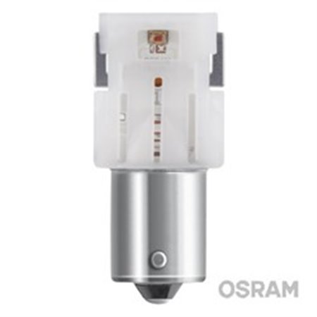 OSRAM 7458R-02B - LED-glödlampa (blisterförpackning 2st) P21W 12V 1,4W BA15S ingen certifiering av godkännande Ledriving, röd
