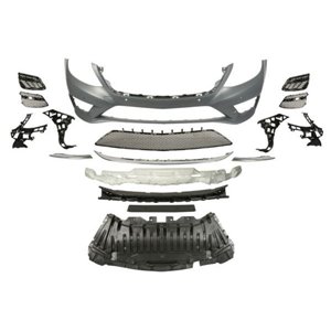 5510-00-3510903KP Bumper (front, AMG, with fitting brackets with grilles with rei