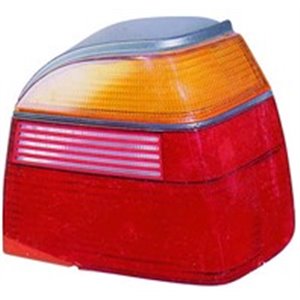 DEPO 441-1976R-UE - Rear lamp R (P21W/R5W, indicator colour yellow, glass colour red) fits: VW GOLF III Cabriolet / Hatchback 08