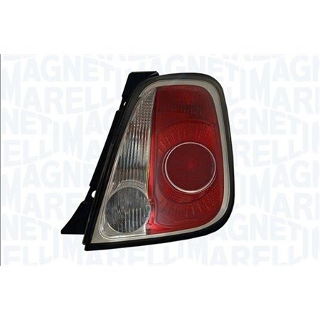 MAGNETI MARELLI 714027040886 - Rear lamp R (P21W/RY10W, black frame) fits: ABARTH 500 / 595 / 695, 500C / 595C / 695C FIAT 500 