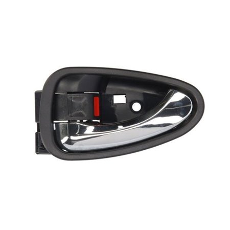 6010-19-068409P Door handle front/rear L (inner, black/chrome) fits: TOYOTA AVENS