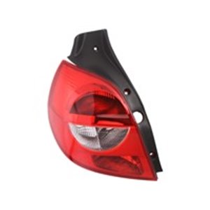 TYC 11-12186-01-2 - Rear lamp L (indicator colour white, glass colour red) fits: RENAULT CLIO III Ph I Hatchback 05.05-05.09