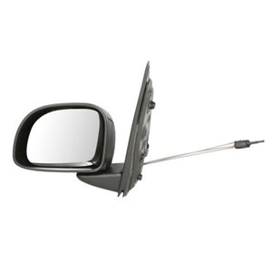 BLIC 5402-07-049361P - Side mirror L (mechanical, embossed) fits: FIAT PANDA 319 02.12-