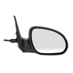 5402-20-2002844P Side mirror R (mechanical, embossed, cables) fits: HYUNDAI i30 FD