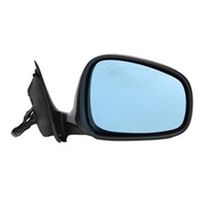 BLIC 5402-04-1132212 - Side mirror R (electric, embossed, with heating, blue, under-coated, electrically folding) fits: ALFA ROM