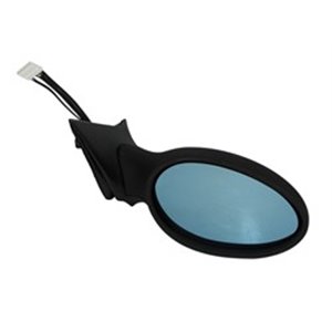 BLIC 5402-04-1131273 - Side mirror R (electric, embossed, with heating, blue, with temperature sensor) fits: ALFA ROMEO 156 09.9