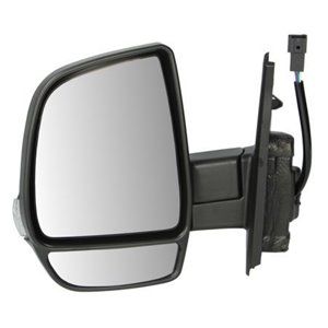 BLIC 5402-07-046361P - Side mirror L (electric, embossed, with heating) fits: FIAT DOBLO II 02.10-09.14