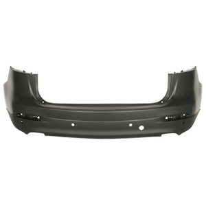 BLIC 5506-00-3499951P - Bumper (rear, number of parking sensor holes: 4, for painting) fits: MAZDA CX-9 10.12-11.15
